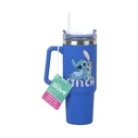 Παιδικό Παγούρι Paladone: Stitch - Blue 900ml Multiway Travel Cup and Straw (PP14794LS)