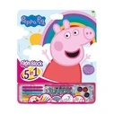 Παιχνίδι Ζωγραφικής AS Giga Block Drawing Set 4 in 1 Peppa Pig (1023-62751)