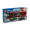 LEGO City: F1 Truck with RB20 & AMR24 F1 Cars (60445)