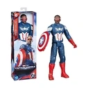 Φιγούρα Δράσης Hasbro Marvel Captain America Brave New World Titan Heroes Sam Wilson Action Figure (F9276)