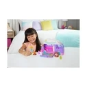 Κούκλα Mattel Polly Pocket Tiny Worlds Big Surprises! Glamping Camper Van Vehicle Playset (JCC32)