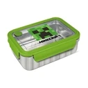 Παιδικό Δοχείο Φαγητού Stor: Minecraft - Young Adult Stainless Steel Rectangular (2190)