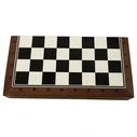 Beech Backgammon & Chess Board - Medium 38x38x5cm