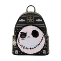 Loungefly Disney The Nightmare Before Christmas Jack Skellington Reversible Sequins Mini Backpack