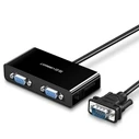 UGREEN 40254 VGA video splitter up to 2x VGA - 1m (black)