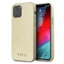 Guess GUHCP12LIGLGO Apple iPhone 12 Pro Max gold hardcase Iridescent