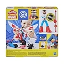 Πλαστελίνη Hasbro Play-Doh Marvel: Captain America - Moto-Slicer (G0555)