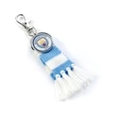 Manchester City FC Backpack Hanger The Carat Shop Blue Scarf and Logo Charm MCBH0002