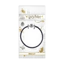 Bracelets The Carat Shop Ltd Harry Potter Leather Charm Bracelet 19cm Black HP0029-19