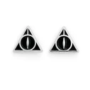 Σκουλαρίκια Carat Shop Harry Potter - Deathly Hallows Black Stud (WES0054)