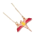 Κολιέ Carat Shop Harry Potter - Rose Gold Plated Fawkes Necklace (WN000113)