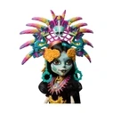 Κούκλα Mattel Monster High: Skullector - Skelita Calaveras Dia De Muertos (JDR63)