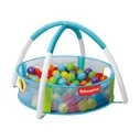Γυμναστήριο Δραστηριοτήτων Fisher-Price: Baby Ball Pit 25pcs Ocean Ball Inside (F0319R)