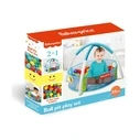 Γυμναστήριο Δραστηριοτήτων Fisher-Price: Baby Ball Pit 25pcs Ocean Ball Inside (F0319R)
