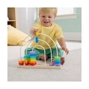 Βρεφικό Παιχνίδι Fisher-Price - Wooden Rainbow Bead Bar (JFG15)