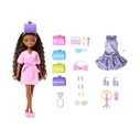Κούκλα Mattel Barbie Dream Besties: Get Ready with Barbie - Brooklyn (JGG39)
