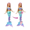 Mattel Barbie Φαντασία Flower Magic Mermaid Blonde