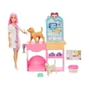 Κούκλα Mattel Barbie: You Can be Anything - Fast Cast Veterinarian Clinic and Accessories (JFX93)