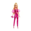 Κούκλα Mattel Barbie: Deluxe Style - Metallic Pink Set with Blonde Hair (JFP40)