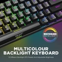 Gaming Πληκτρολόγιο Armaggeddon Mechanical Mka-1C Nex Black Tactile Brown Switch