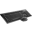 Σετ Πληκτρολόγιο Και Ποντίκι Ασύρματο A4Tech 2.4G 7100N