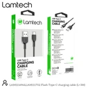 Καλώδιo USB Lamtech Data Type-C 3M Black