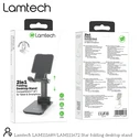 Βάση Tablet Lamtech 2IN1 FOLDING Desktop and Smartphones Black
