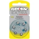 Μπαταρίες Ακουστικών Βαρηκοΐας Rayovac Extra Advanced 10 (6τμχ)