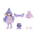 Κούκλα MGA Rainbow High: Rainbow Fantasy Fairies - Amethyst Willow (543435)