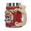 Nemesis Now One Piece - Luffy Tankard Ceramic Red Mug (B7186C25)