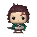 Funko Bitty Pop! Animation: Demon Slayer - Tanjiro Kamado, Sabito, Makomo, Mystery (Glows in the Dark) 4-pack