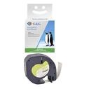 Ταινία Ετικετογράφου G&G 12mm x 4m sw-ws Συμβατή Dymo S0721520/ 91220