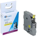 Ταινία Ετικετογράφου G&G 9mm x 8m sw - gb Συμβατή Brother TZe-621