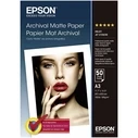 Φωτογραφικό Χαρτί Epson Archival Matte Paper A3, 50 Sheet, 189 g S 041344