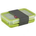 Δοχείο Φαγητού Emsa Clip&Go Lunchbox 518098 1,2l Transparent/Green