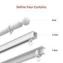 Μοτέρ για Κουρτίνες SwitchBot Smarter Rod pole white