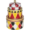 Δοχεία Αποθήκευσης Alessi Circus Set of 3 All-Purpose Boxes MW31S3