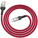 Καλώδιo USB Lamtech USB Type-C Data 5A 1,2M RED