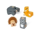 Τουβλάκια Melissa & Doug Blockables: Woodland Friends (6074895)