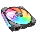 Case Fan 12cm Cougar Apolar 120 ARGB, Reverse Blade,Black