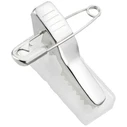 Clip Peach with fastening pin and self-adhesive pad 100St.