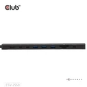 Docking Station Club 3D USB-C 10in1 >HDMI/3xUSB-C/3xUSB/LAN 8K30Hz PD140W