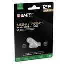 USB Flash 128GB Emtec USB3.2 Type-C Dual D280