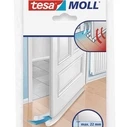 Αεροστόπ Tesamoll door bottom double seal 0.95mx 25mm white
