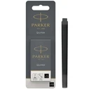 Ανταλλακτικό Μελάνι Parker QUINK Black 10 pieces