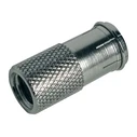 Βύσμα Schwaiger screw-on plug 7.0mm set of 2 FQuick silver