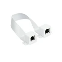 Αντάπτορας Δικτύου Goodconnections RJ45 window feedthrough White 25cm