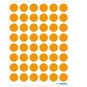 Αυτοκόλλητες Ετικέτες Herma multi-purpose labels/color dots 13mm round bright Orange