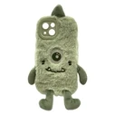 Θήκη Κινητού Realpower Flauschi 1,Green,fluffy iPhone 15
