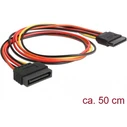 Καλώδιο Delock SATA 15Pin -> SATA 15Pin M/F 0.50m